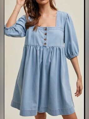 42. NWTS Skirt BL Denim Dress